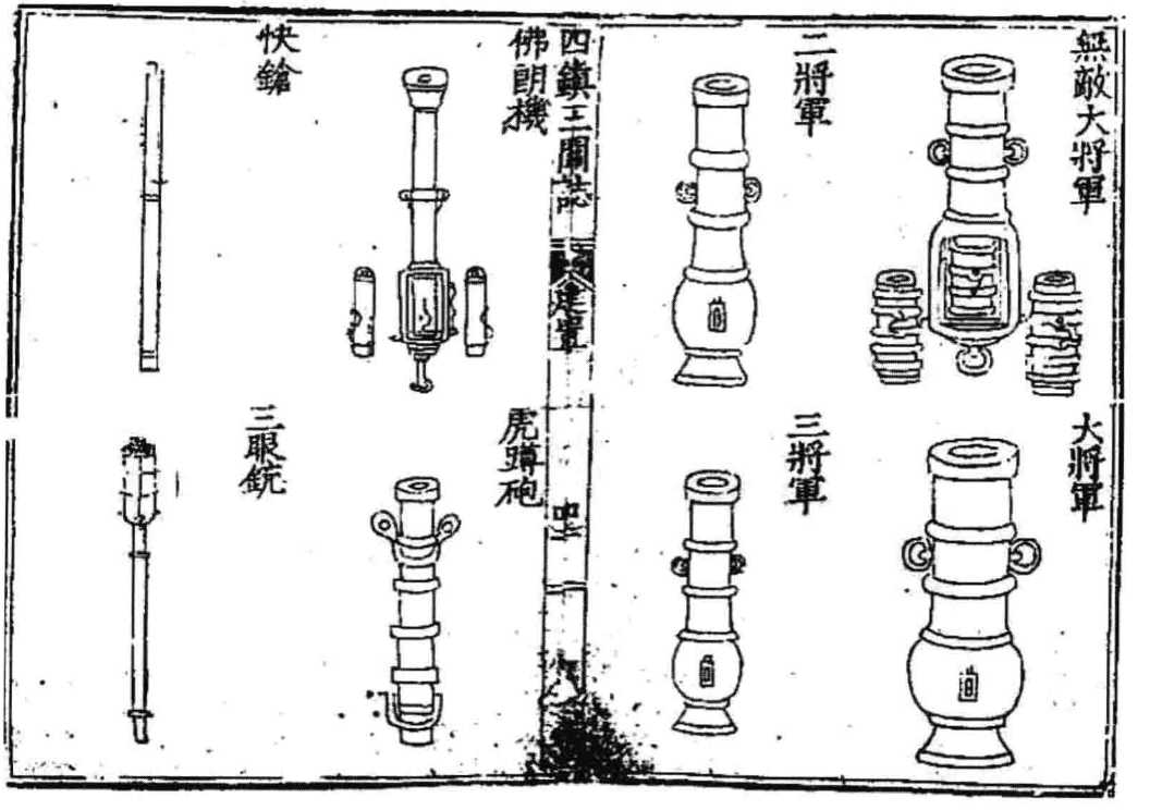 Ming army's firearms