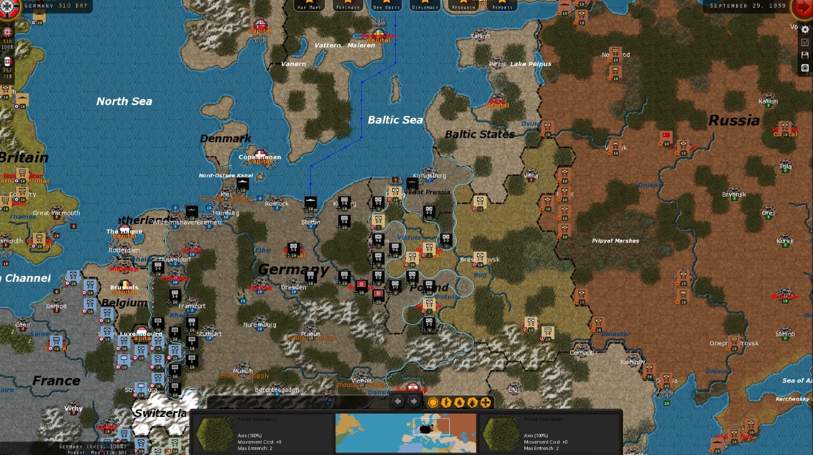 Steam Workshop::Europe WWII Mod Map